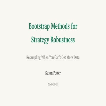 BOOTSTRAPPING IN STATISTICS | PPTX