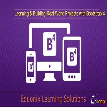 Learn & Build Real World Projects with Bootstarp-4