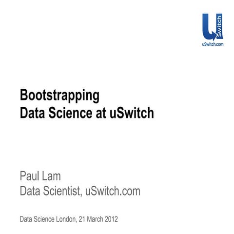 Bootstrapping Data Science Pdf
