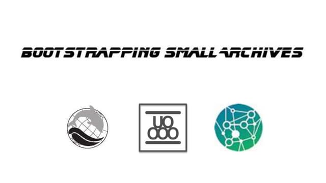 Bootstrapping Small Archives