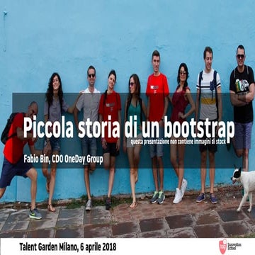 In Che Anno è Nata Piccola storia di un bootstrap incredibile: com’è nata WeRoad, la