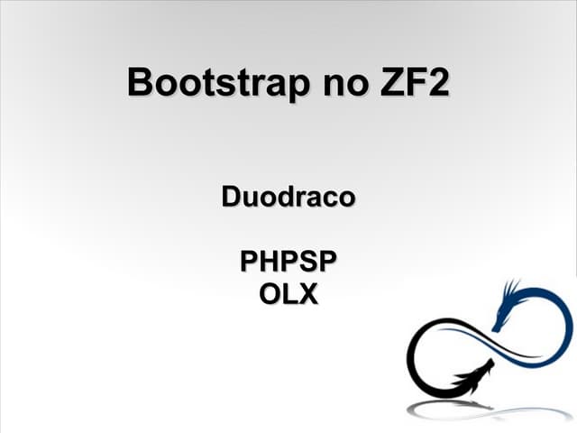 7Masters - Bootstrap no ZF2 