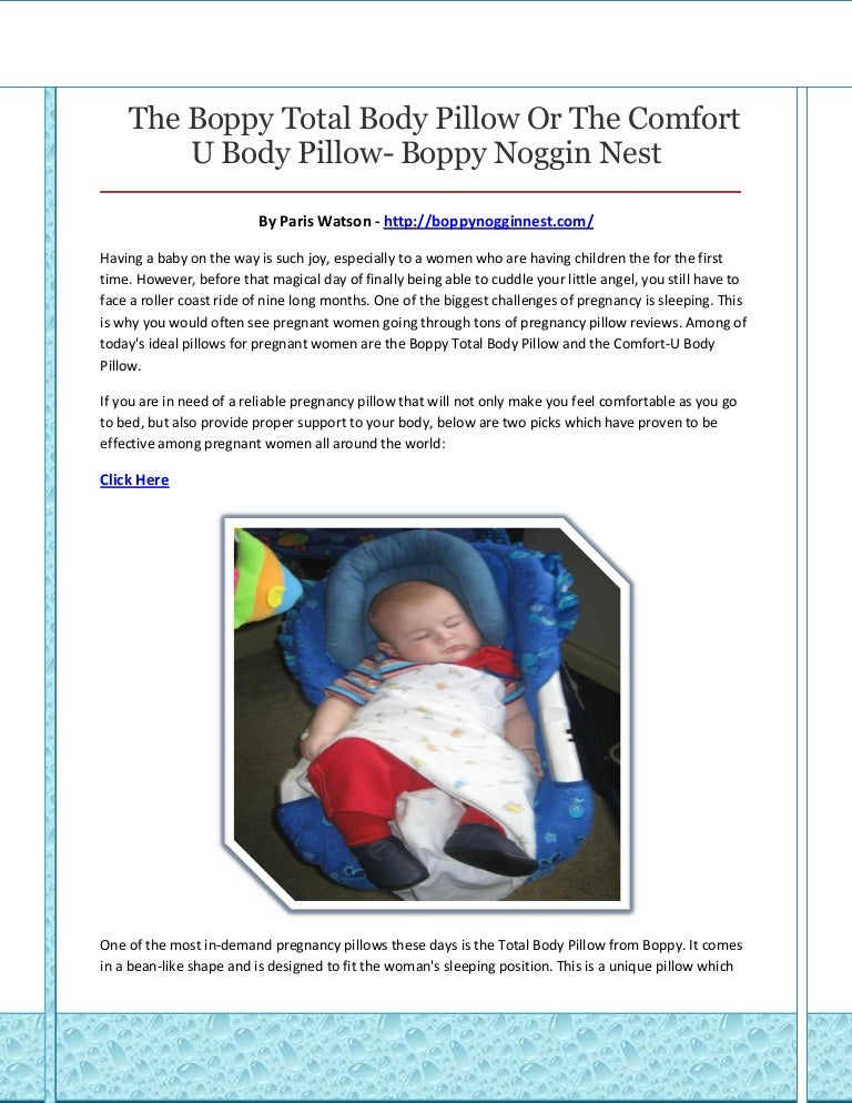boppy noggin nest safe for sleeping