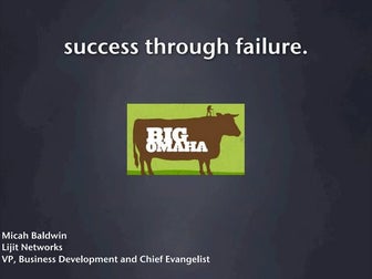 Success Through Failure