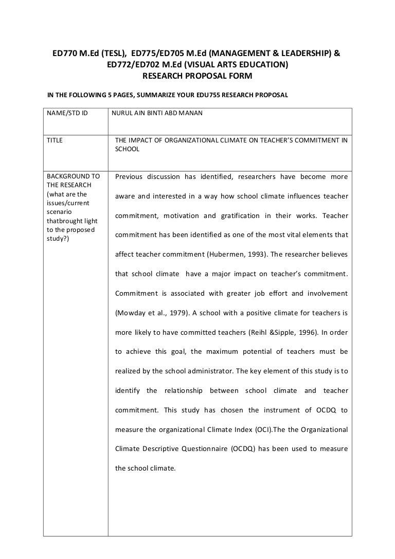 Research proposal presentation script image