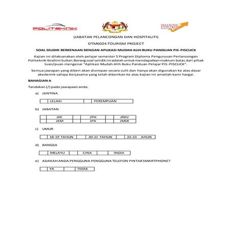 Format kertas cadangan/ proposal/kertas kerja | PDF