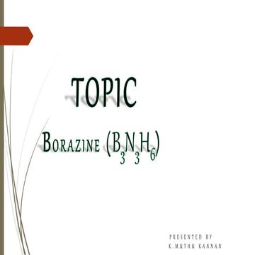 Borazine 