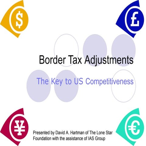 Border tax comparison | PPT