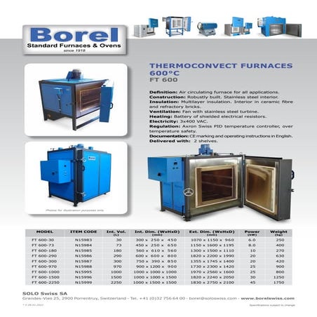 Retort furnace with inert gas 650°C | PDF