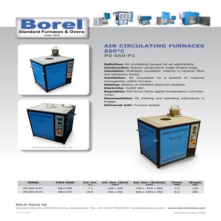 Retort furnace with inert gas 650°C | PDF