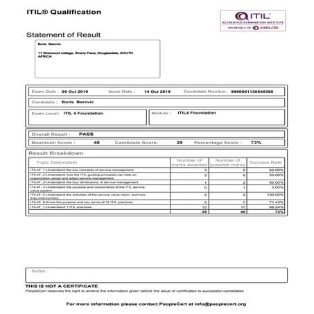 Boris Berovic ITIL V4 Fundamentals .pdf