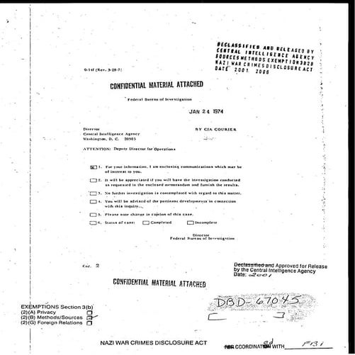 Documentos desclasificados de la CIA sobre la presencia nazi en Jandía (Fuerteventura).