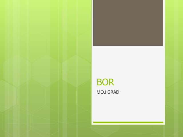 Bor | PPTX