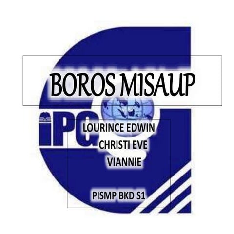 Bahasa Kadazandusun - Boros Misaup
