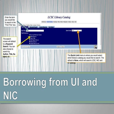 Understanding LC call numbers | PPTX