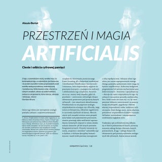 Alessio Bortot, Przestrzeń i magia ...