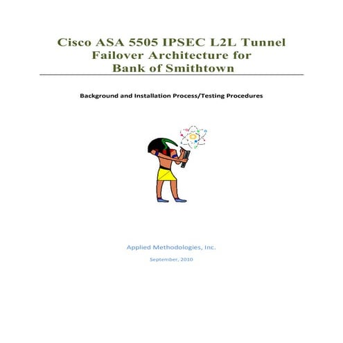 Regional Bank IPSec Solution