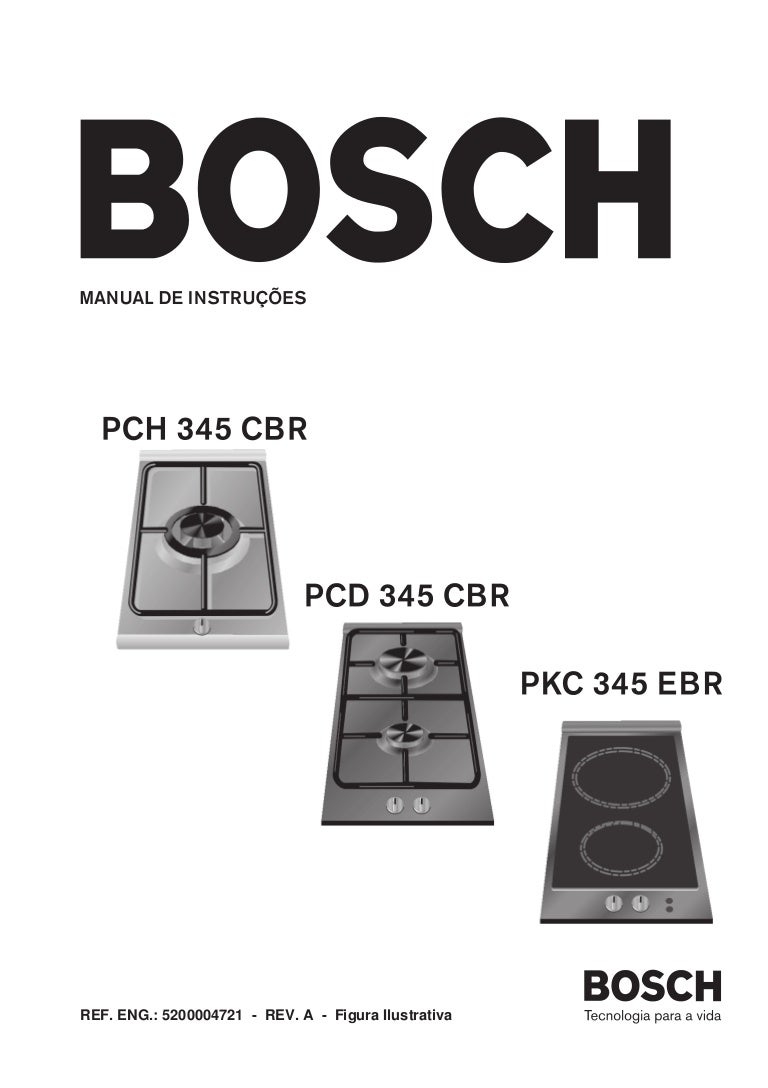 Bosch manual gas cooktop modular 9