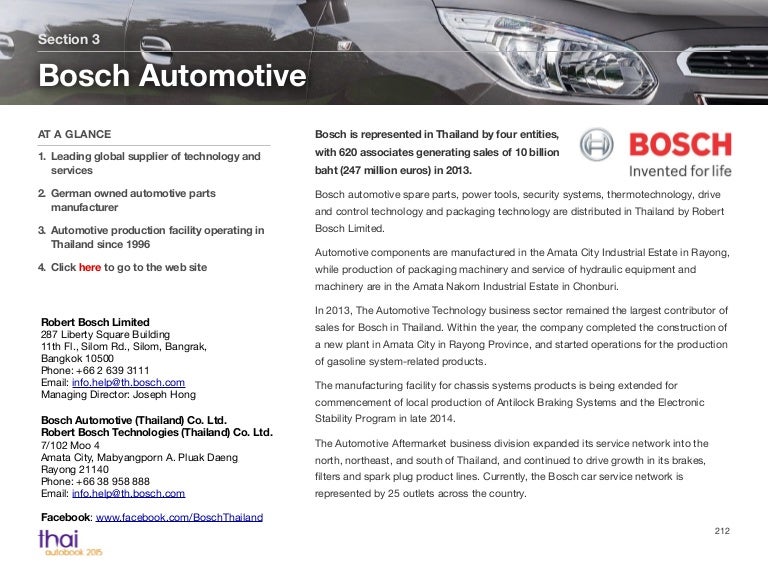 Bosch Thailand