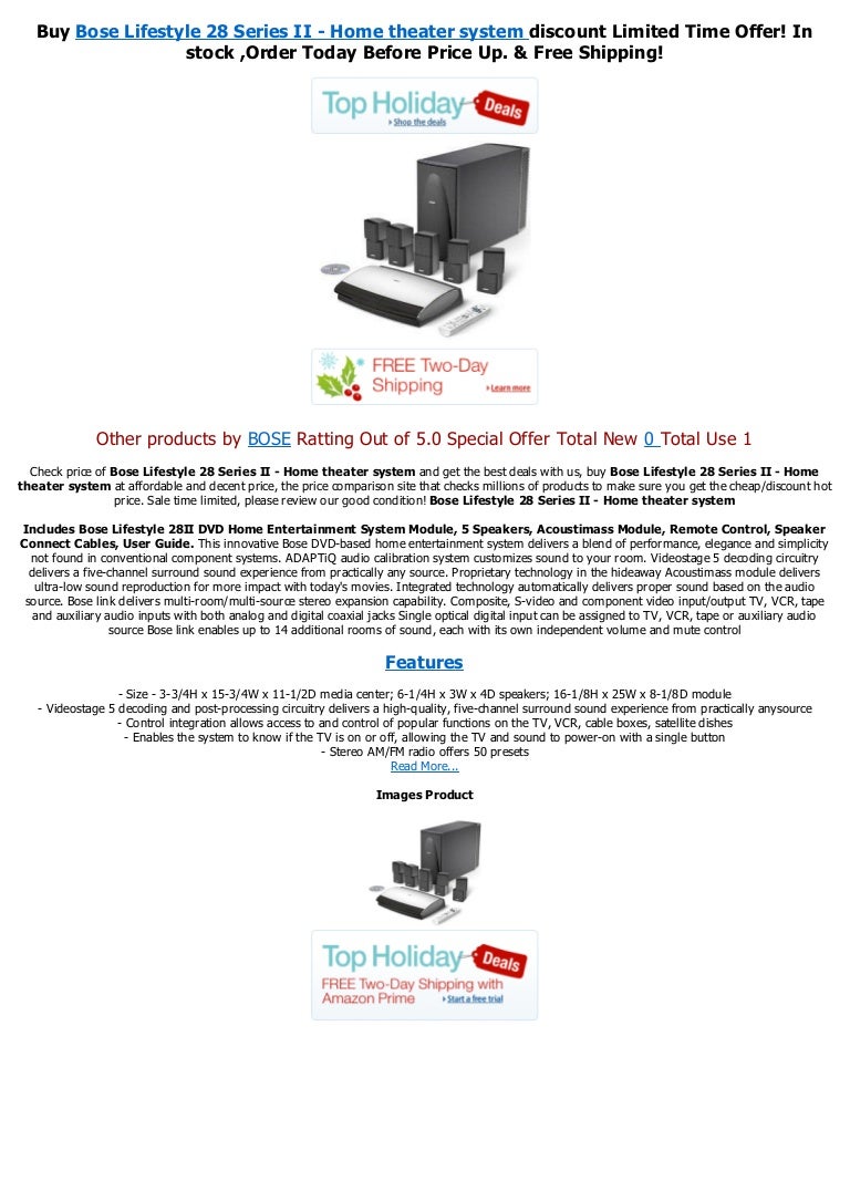 bose lifestyle 28 series 1