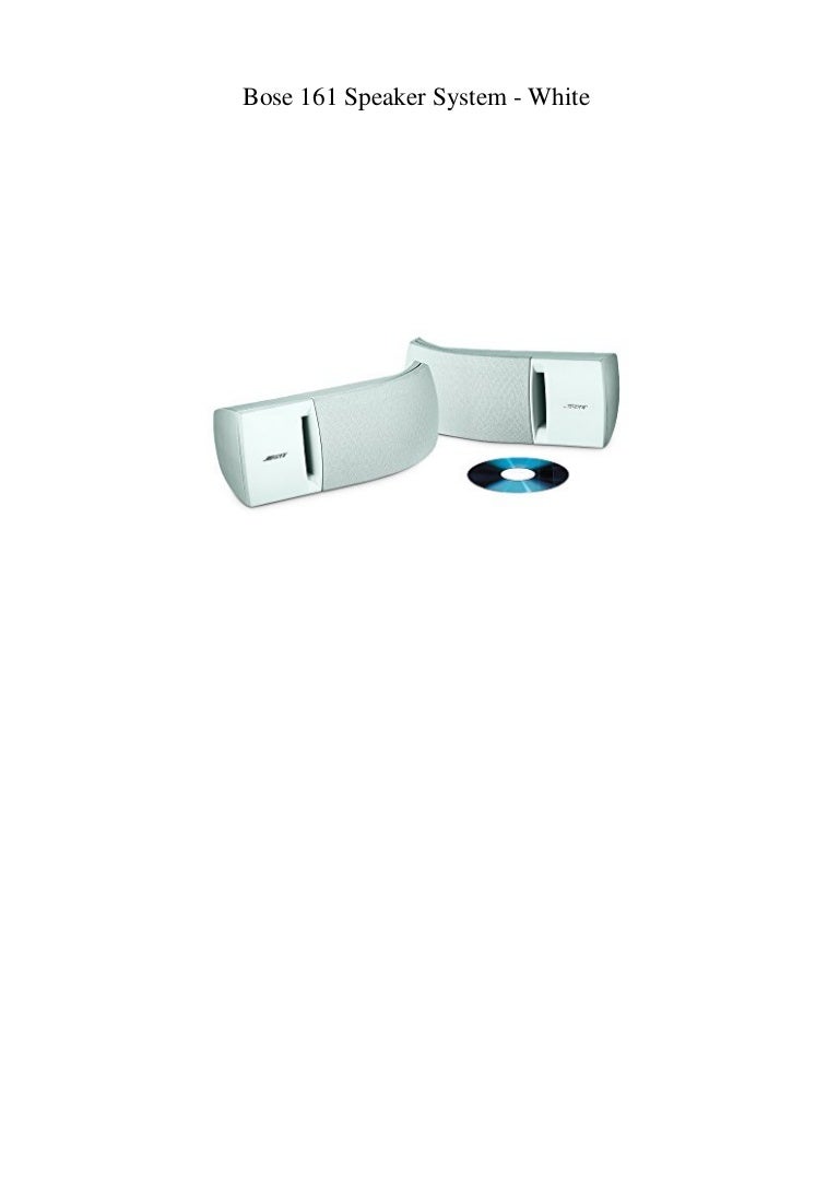 bose 161 white