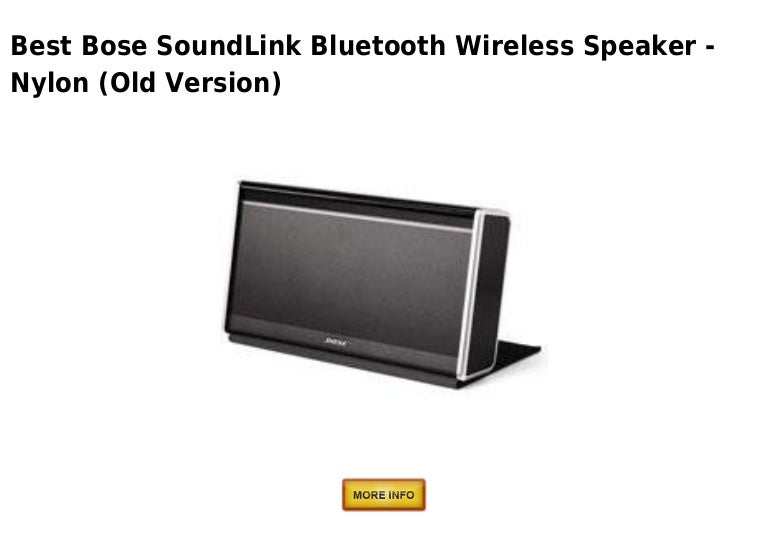 bose soundlink nylon