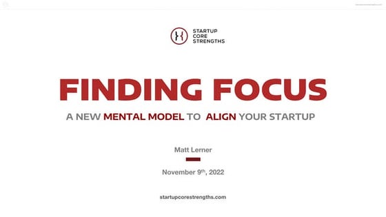 BoSON22 Nov | Matt Lerner | Identifying Your Metrics That Matter