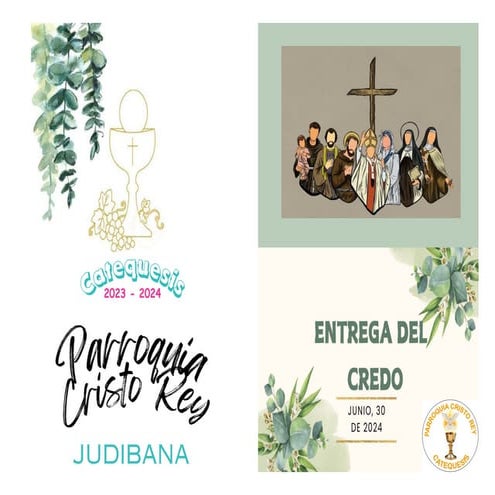 Bosquejo para Entrega del Credo en Confirmación y Comunion | PDF