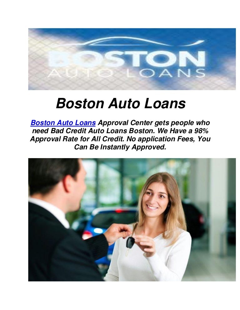 Bost Auto Loans : Bad Credit Car Loan Agency