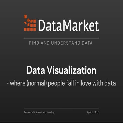 Data Visualization: Where (normal) people fall in love with data