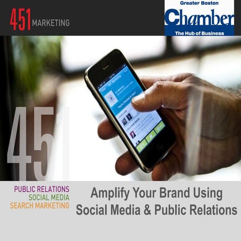 Boston Chamber Amplify Brand with Social & PR 02.01.12