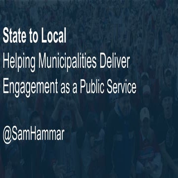 Sam Hammar presentations