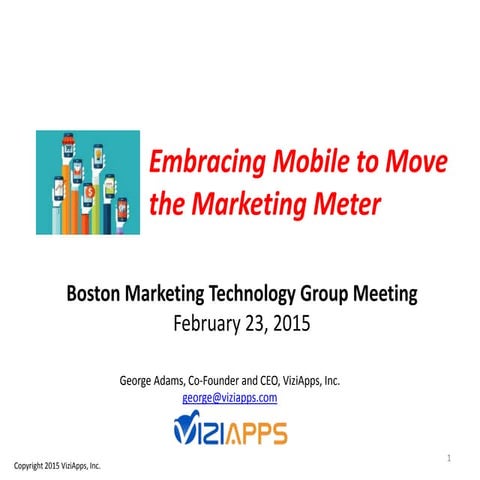 Boston marketing technology group 150223 george adams vizi apps
