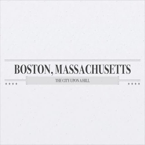 A Brief Urbanization of Boston