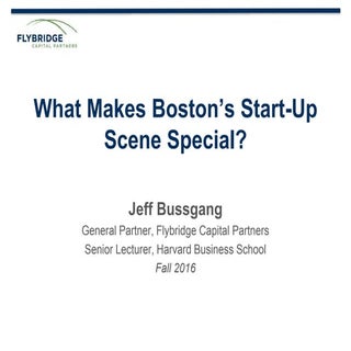Boston startup scene fall 2016 (final)