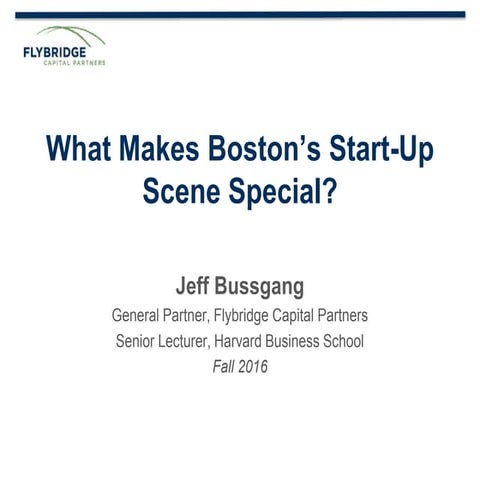 Boston startup scene fall 2016 (final)