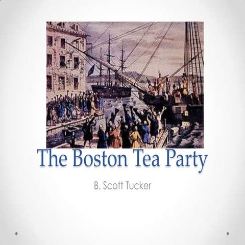 Boston tea party
