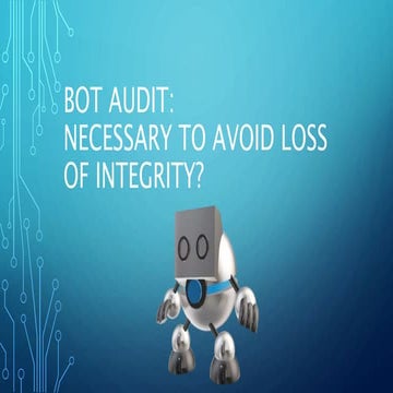 Bot audit