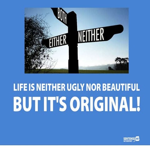 Both and,  neither nor