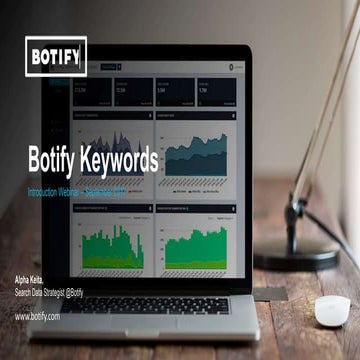 Botify Keywords webinar - september 2017