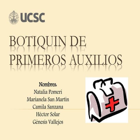 Botiquín básico 