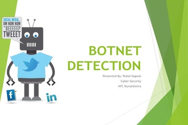 Botnet Detection in Online-social Network