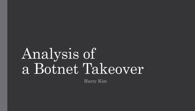 Botnet takeover