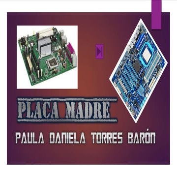 Elementos internos del cpu | DOCX