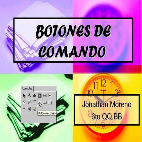 Uso de los botones de comando de access | PPT