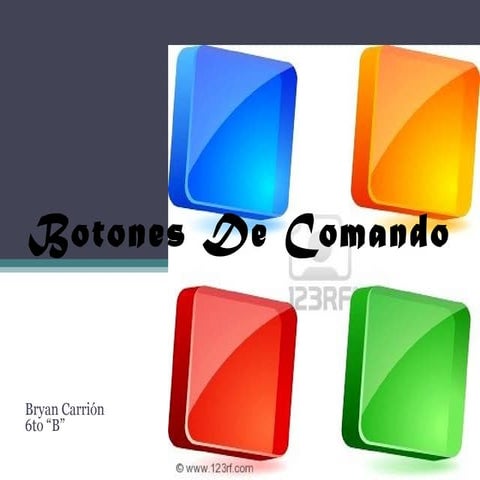 Botones de comando | PPT