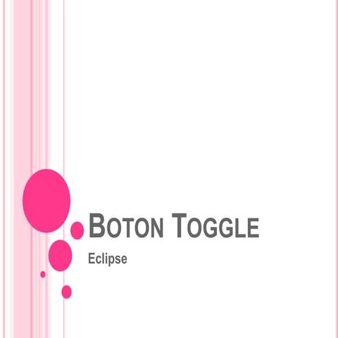 Boton toggle
