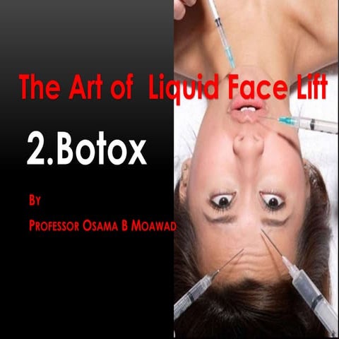 The Art of Liquid Face Lift (Botox)