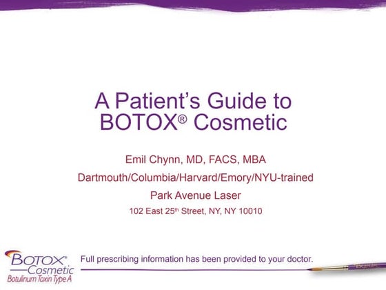 History Of Botox | PPT