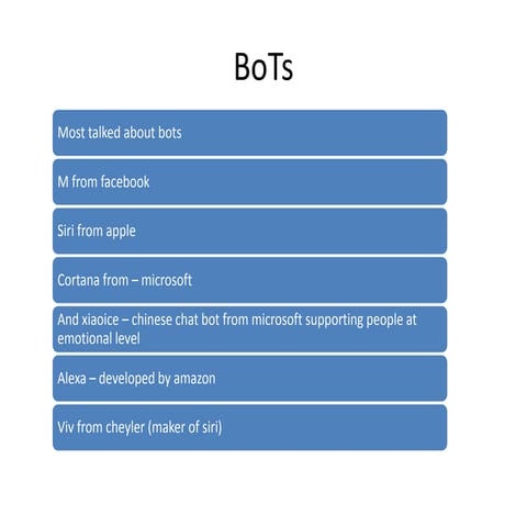 Bots4 good 22nov19 with forrester slideshare | PPSX